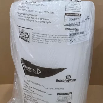 Bubble Wrap® 48"<br> Small, No Slit, Perf 12"<br> 3/16x48x500<br> 1 Bag, 1 Roll<br> ($0.069 / Sq Ft)