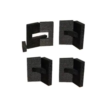 Foam Corner For Adjustable Flat Tv Box <br>Qty 4 Pieces<br>