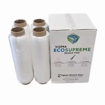 16″ Stretch Film<br>CLEAR 33 Gauge x 1500′<br>Case Qty 4 Rolls