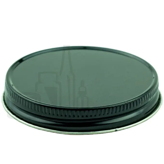 Black Metal 63-400 Lid with standard plastisol liner Case Qty 1700