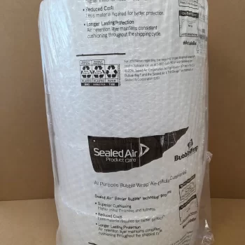 Bubble Wrap® 12"<br> Large, Slit 12", Perf 12"<br>1/2x12x125<br>1 Bag, 4 Rolls<br> ($0.090  / Sq Ft)