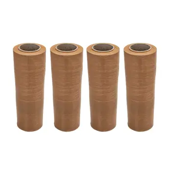 18″ Stretch Film <br> BROWN 63 Gauge x 1500′<br> Case Qty 4 Rolls