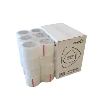 Shipping Tape Acrylic <br> 3" x 110 yard Clear 1.9 Mil <br> Case Qty 24