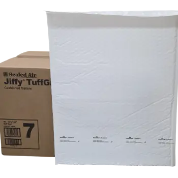 #7 Jiffy Tuffgard<br> Poly Bubble Mailer<br> 14.25x20<br> Case Qty 50<br> $0.544ea