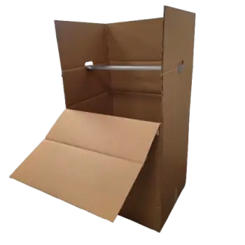 24" Short Wardrobe With Bar<br>24x21x32<br>Qty 1